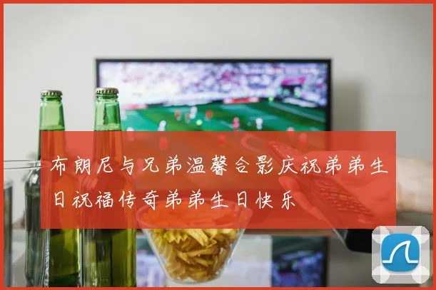 布朗尼与兄弟温馨合影庆祝弟弟生日祝福传奇弟弟生日快乐